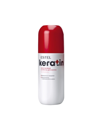 ESTEL KERATIN шампунь д/волос кератиновый 400мл
